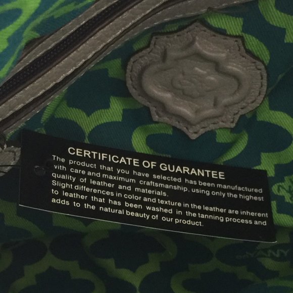 orYANY NEW WITH TAGS LEATHER HOBO BAG - Picture 3 of 4